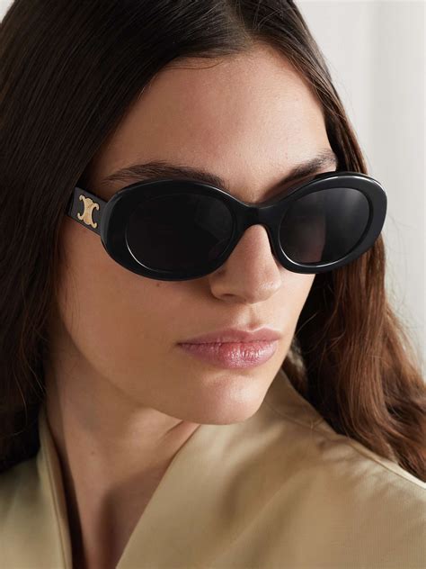 celine triomphe sunglasses sunglass hut|TRIOMPHE XL 01 SUNGLASSES IN ACETATE .